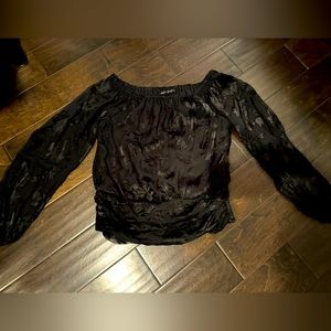 WHBM Sheer Blouse Sz M